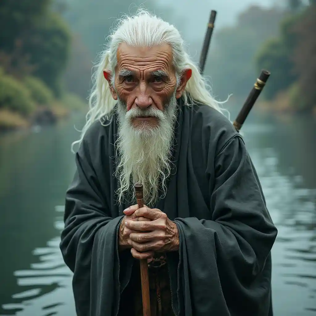 Elderly Monk