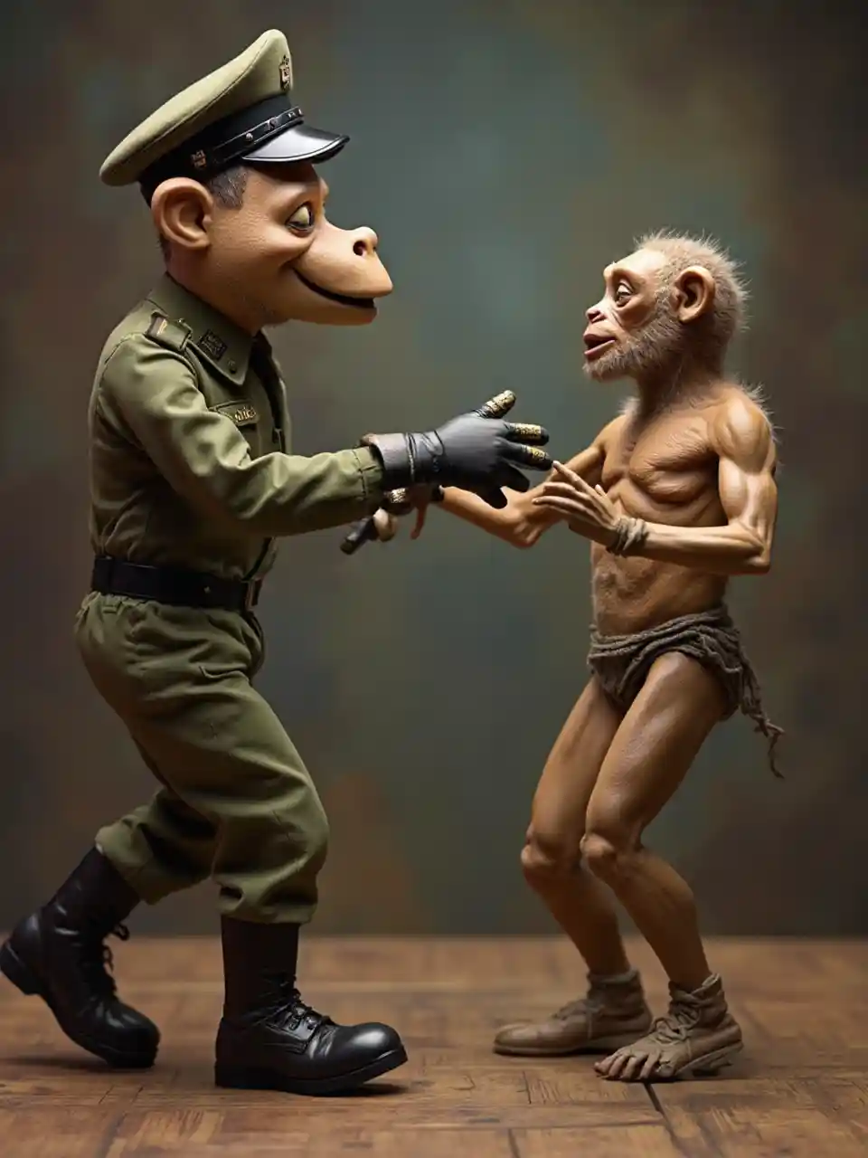 लष्करी कठपुतळी नृत्य