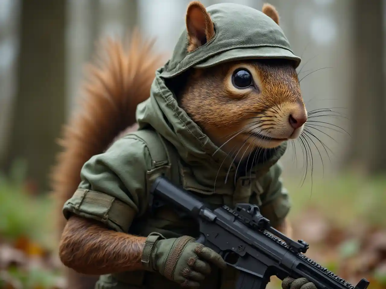 Chiến đấu với con sóc