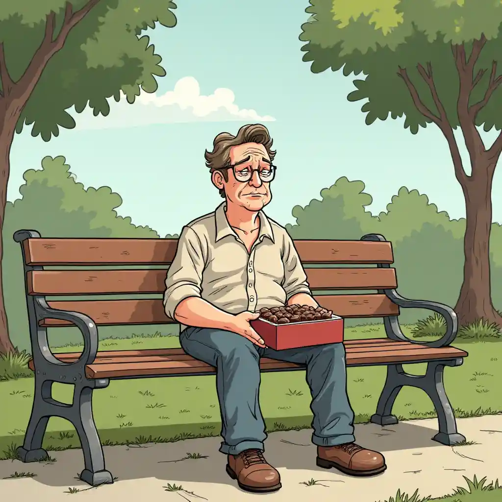 Ilustración de Forrest Gump