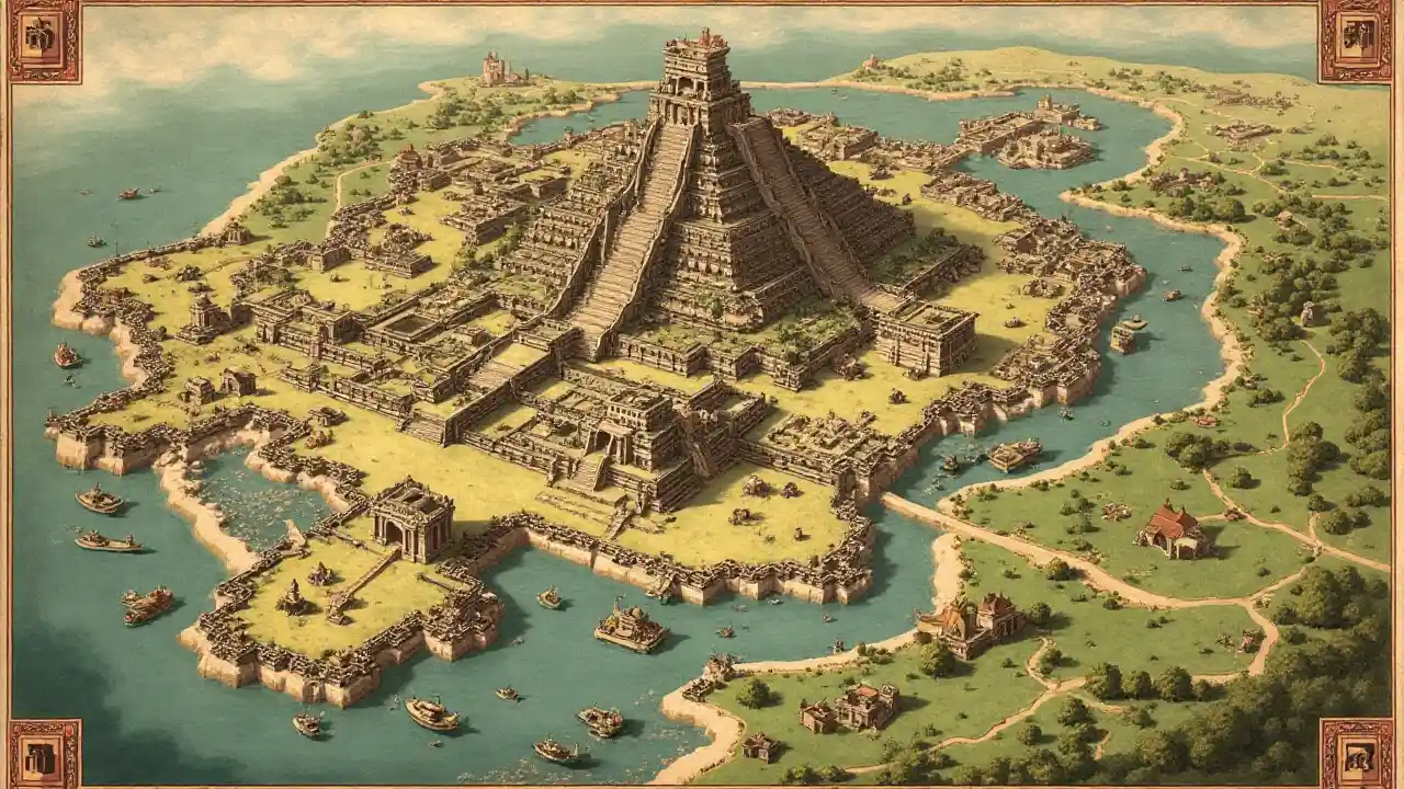 Tenochtitlan Map