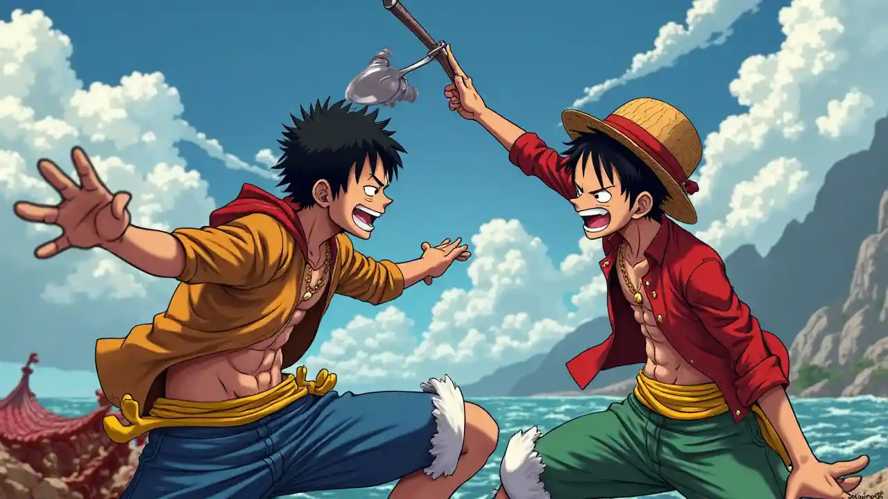 Zorro vs Luffy