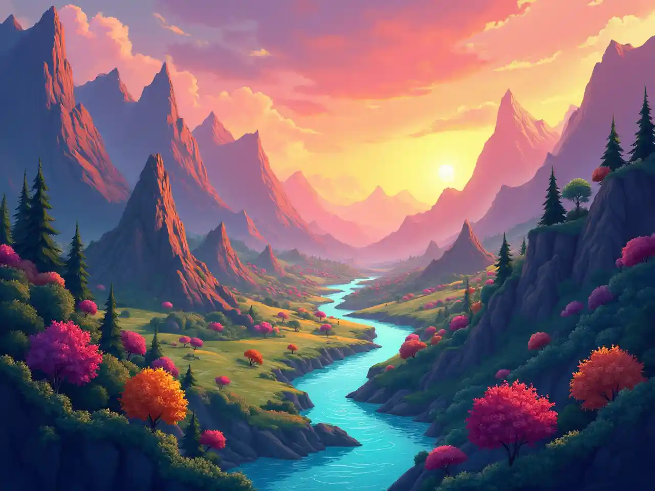 Fantasy-Spiele Kunst