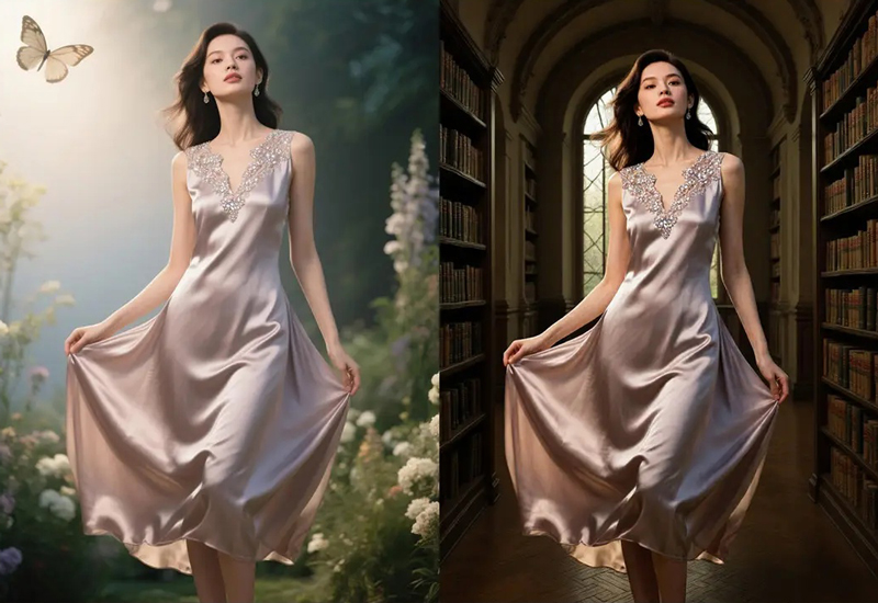 Flux Kontext Prompts for Image Background Replacement