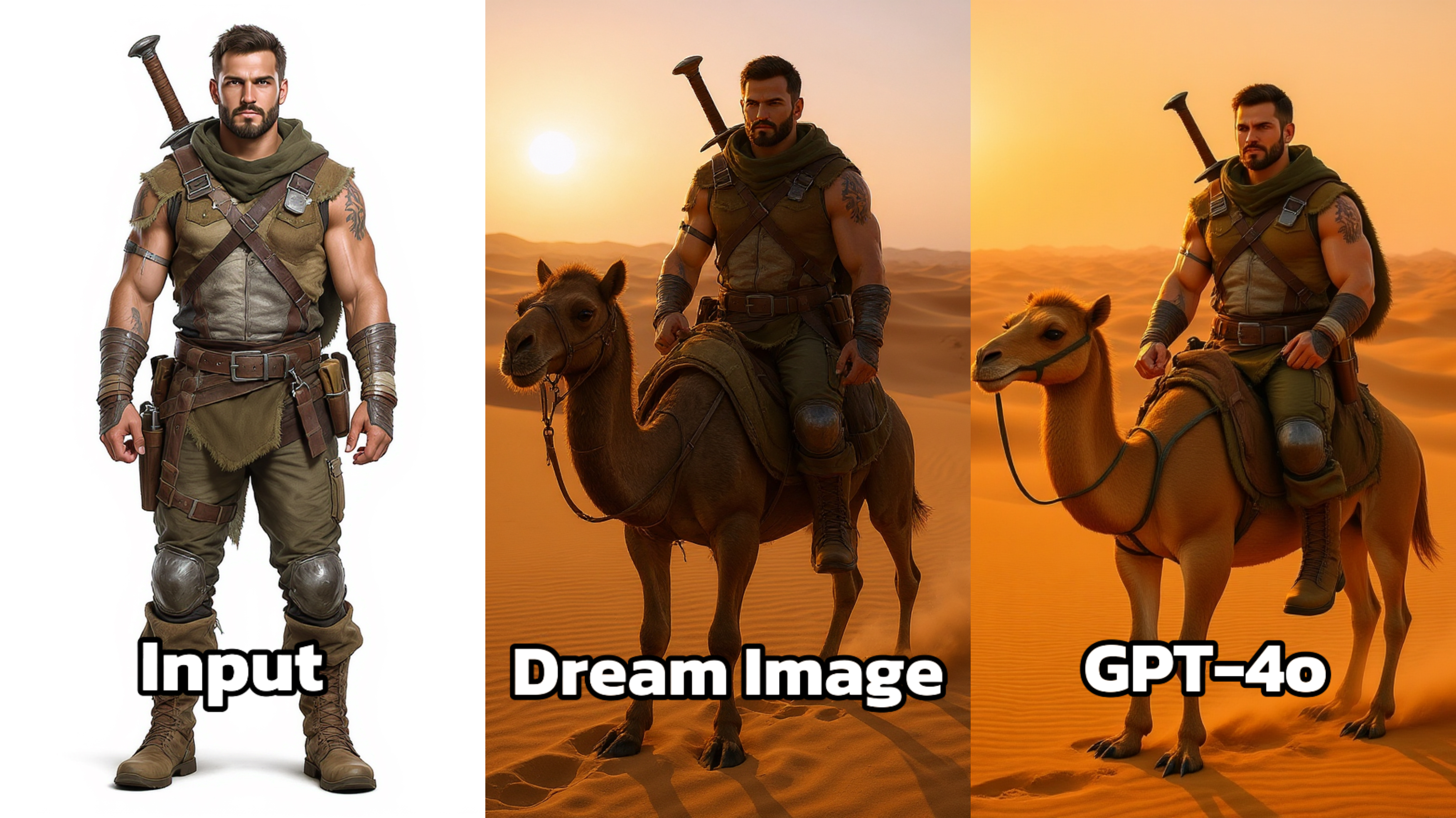 Landscape Changing Prompts: Dream Image vs. GPT-4o