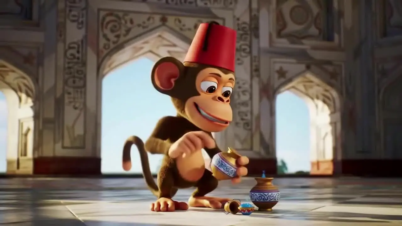 Die urkomischen Abenteuer eines singenden Affen-Performers, image size:1280x720