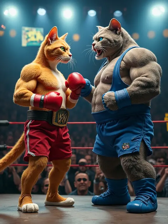 Combattenti di gatti feroci