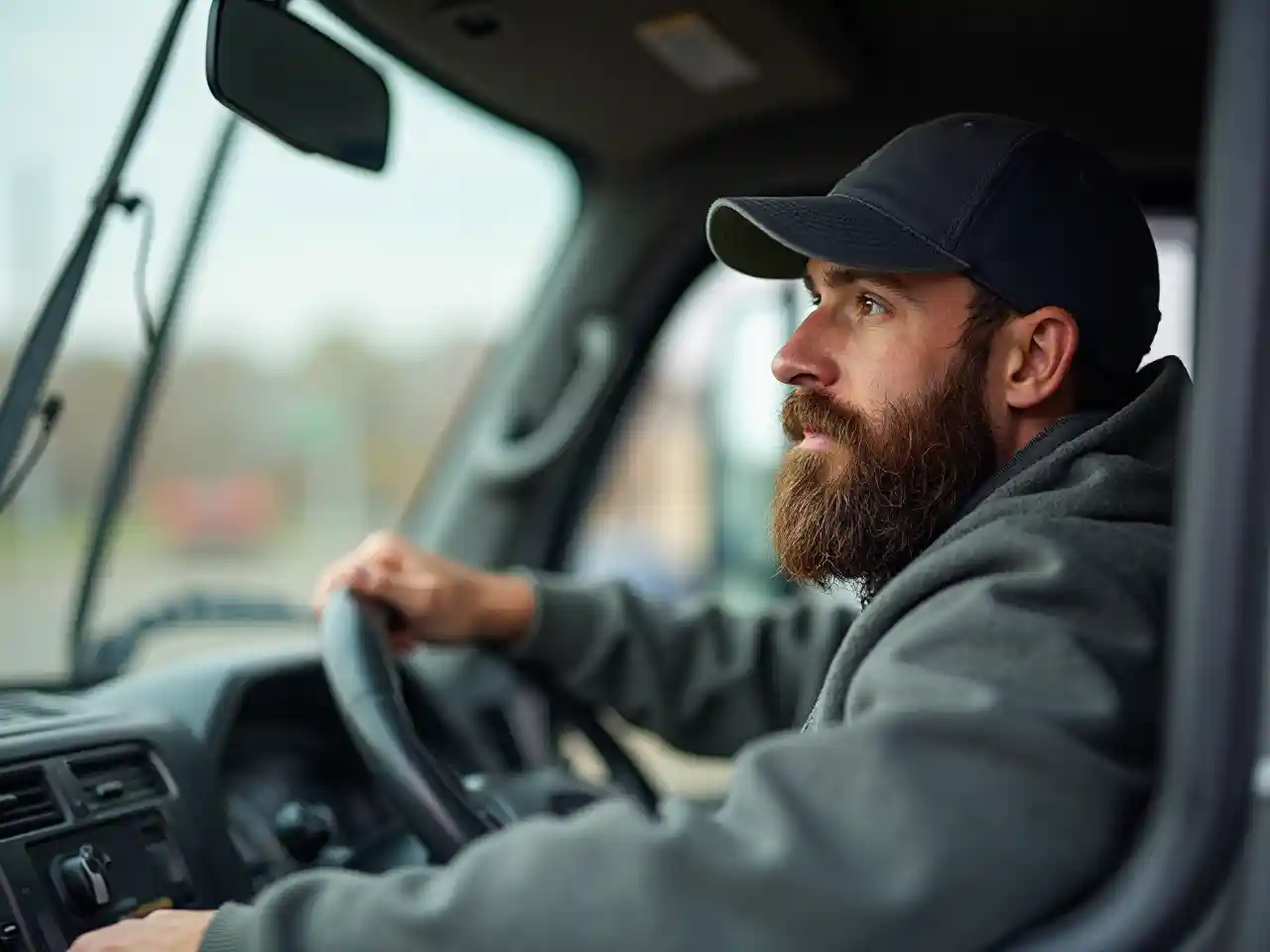 দাড়িযুক্ত ড্রাইভার