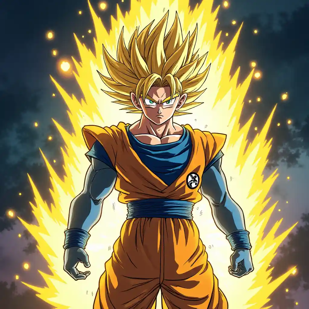Gogeta's Epic Fusion: Super Saiyan Blue and Super Saiyan 4 Unite