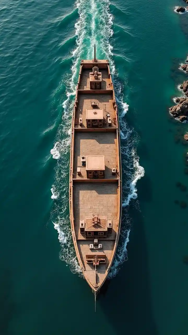 Altes griechisches Schiff