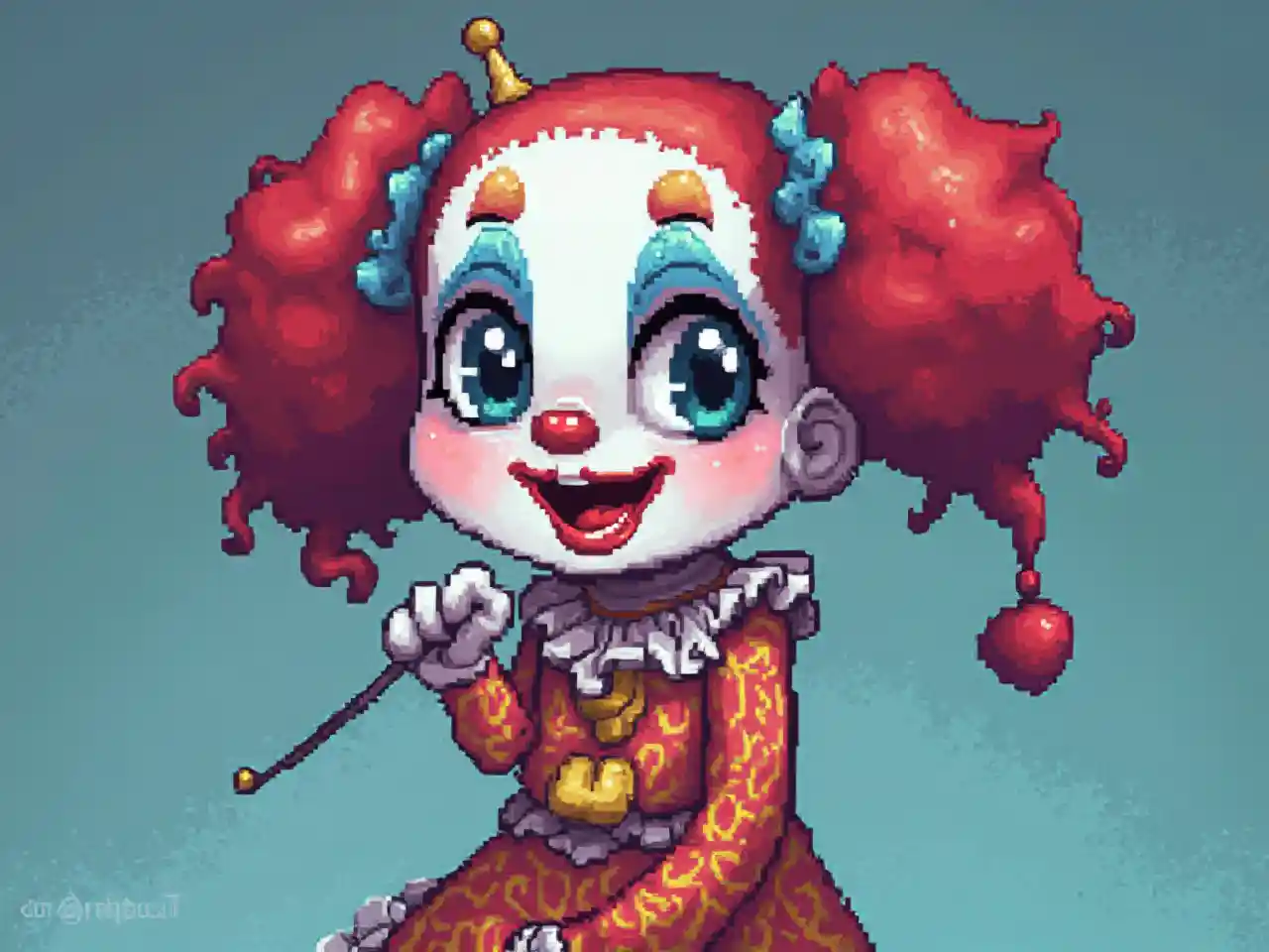 Pixel Clown