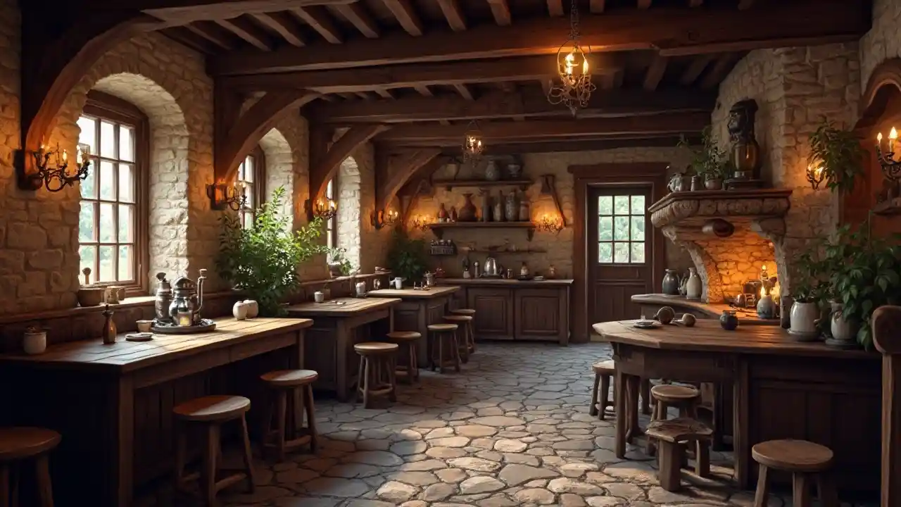 Tavern Abad Pertengahan