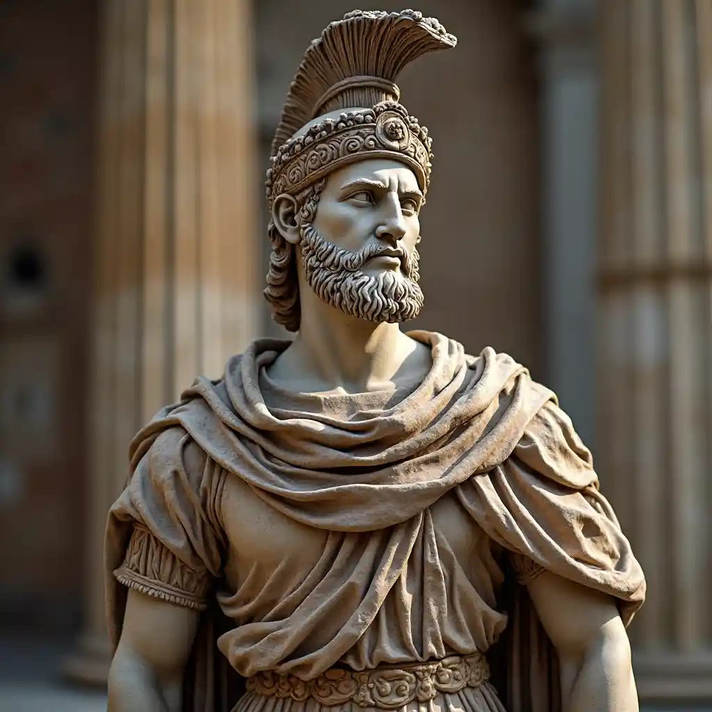 Patung Raja Romawi