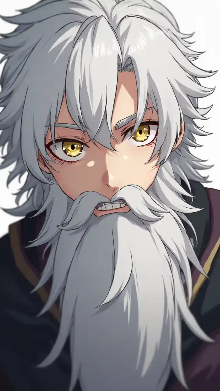 सफेद दाढ़ी