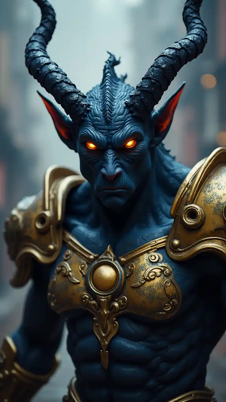 Ác quỷ xanh thẳm