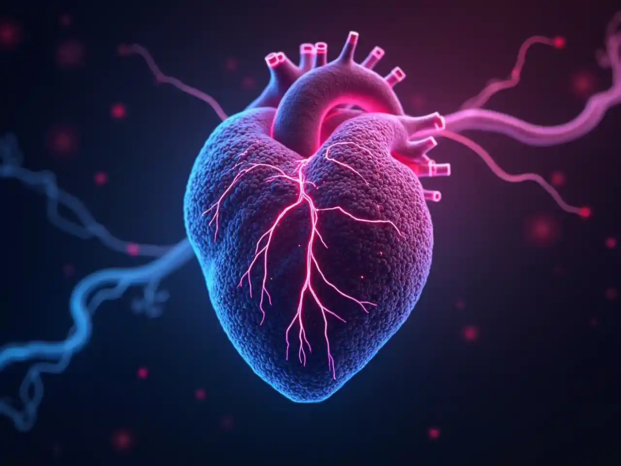 Synthwave Heart Design