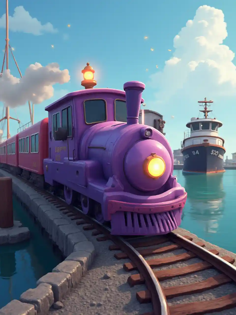 Hoạt hình xe lửa