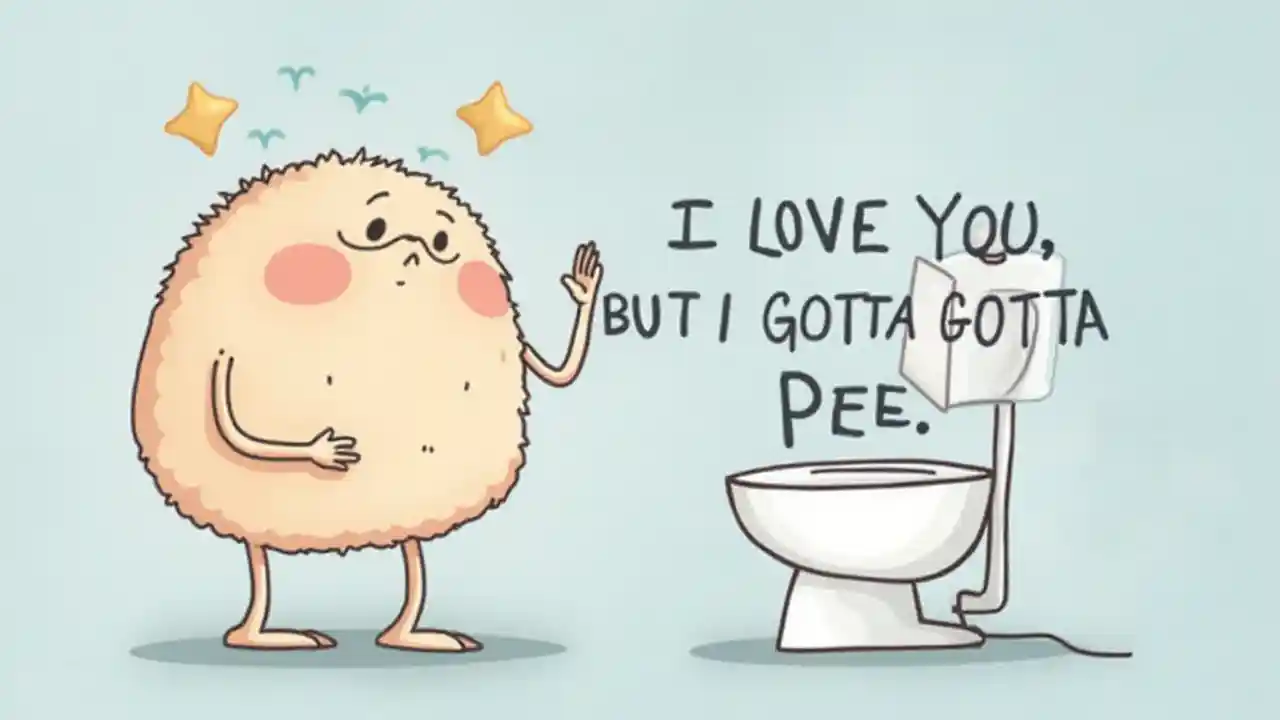 Peeing Cartoon