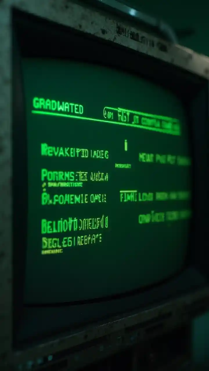 Retro Terminal Screen