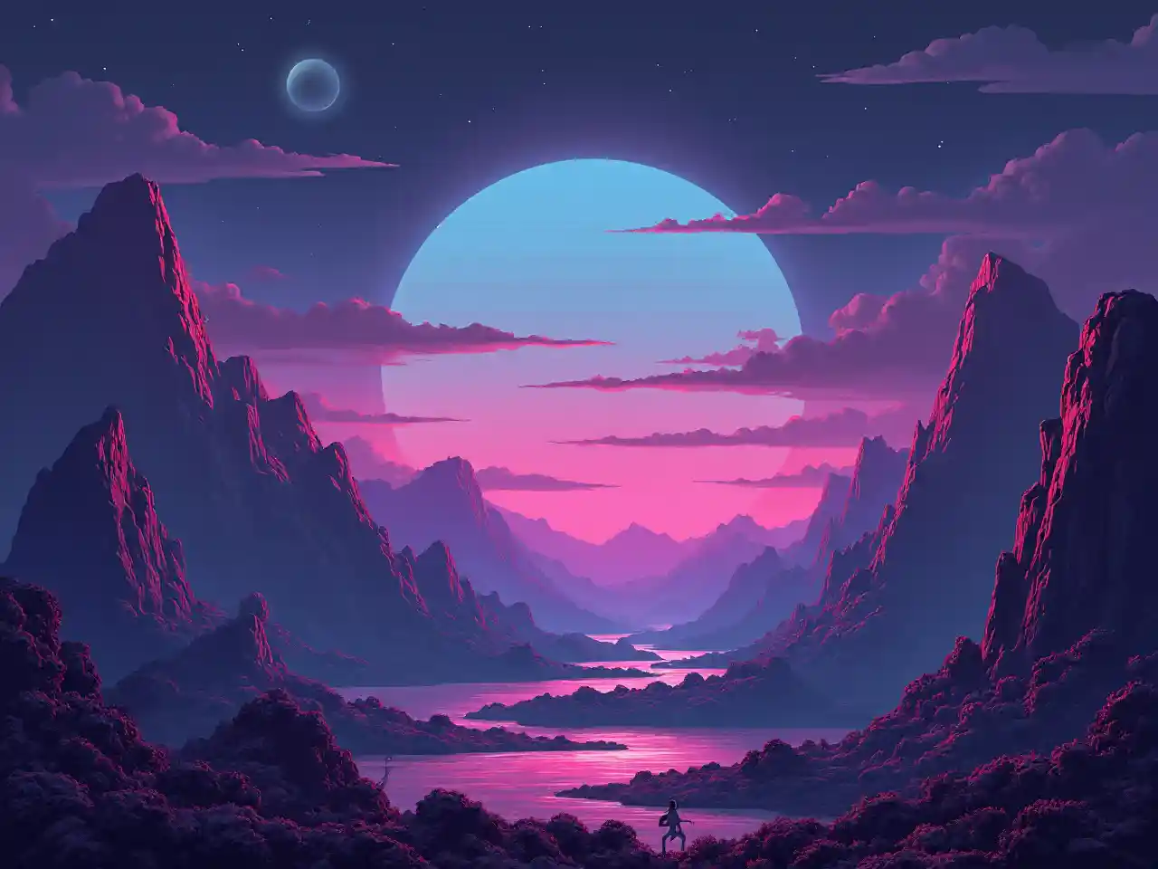 Synthetische Welle der Alten Kunst