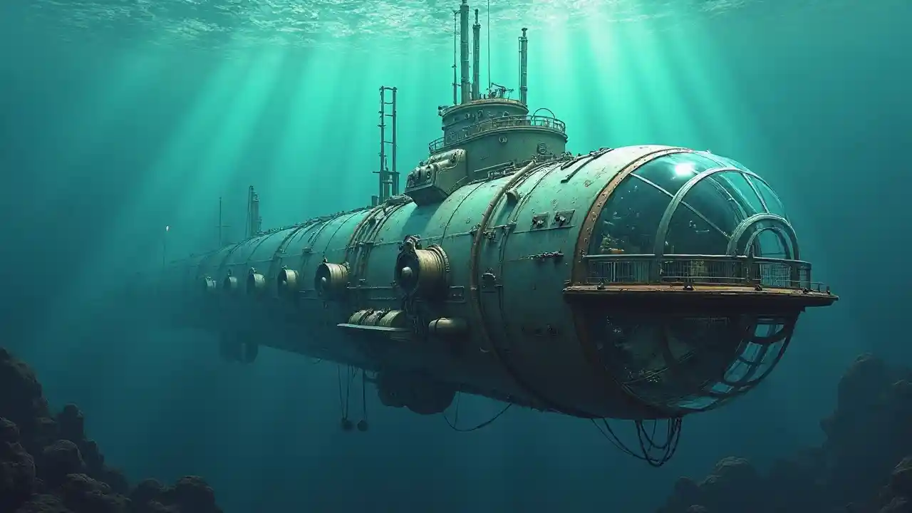 Submarino Steampunk