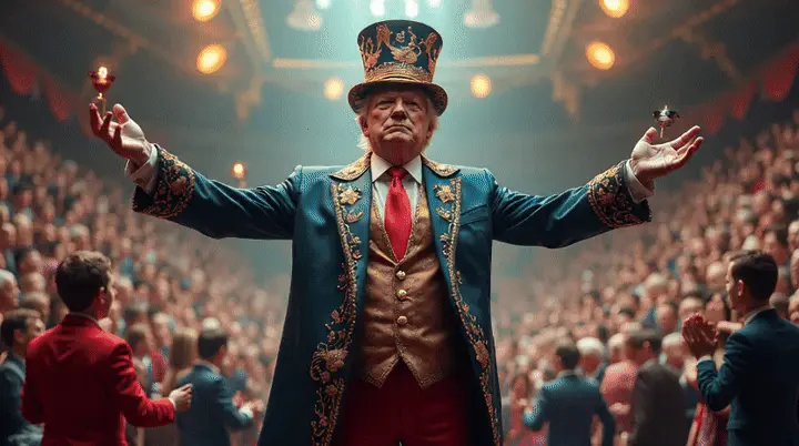 Donald Trump as a Magician (Image to Video)