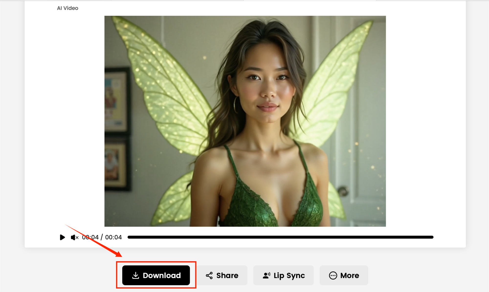 Generate & Share Your Video