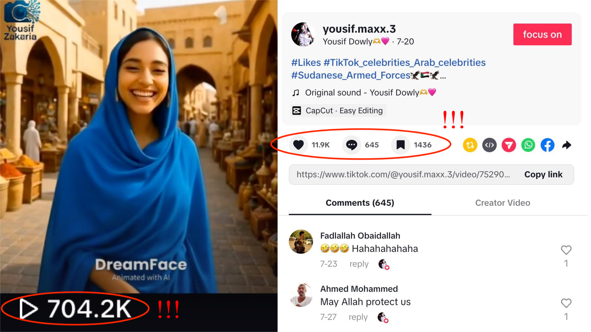 How to Create a hilarious Avatar Video with 704.2K Views?