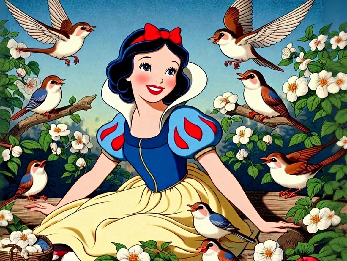 Authentic & Gentle Expression of Snow White’s Voice