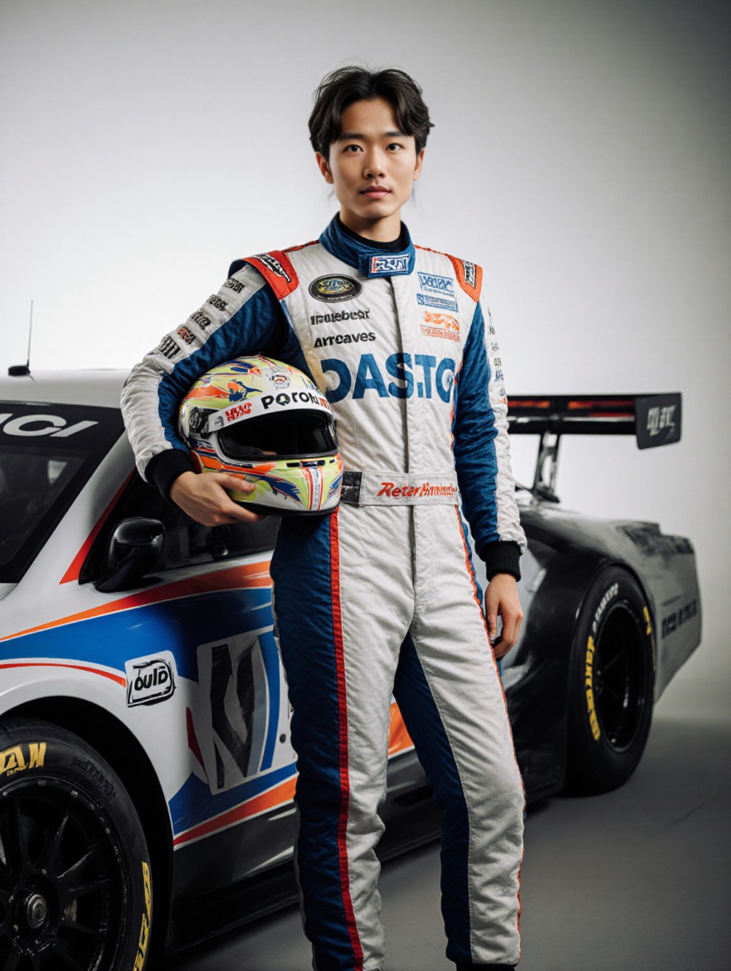 Transformed Racing Portrait
