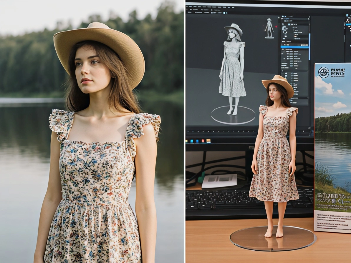 Create Realistic 3D Figurines from Photos