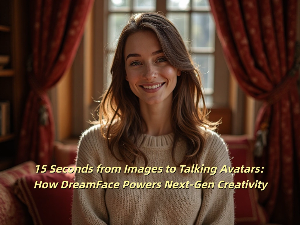 15 Seconds from Images to Talking Avatars: How DreamFace Powers Next-Gen Creativity