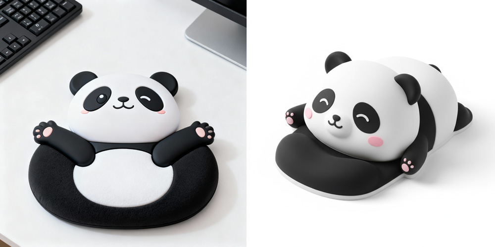 Exploring Cute Product Design with AI: Animal Silicone Wrist Rest Case Study