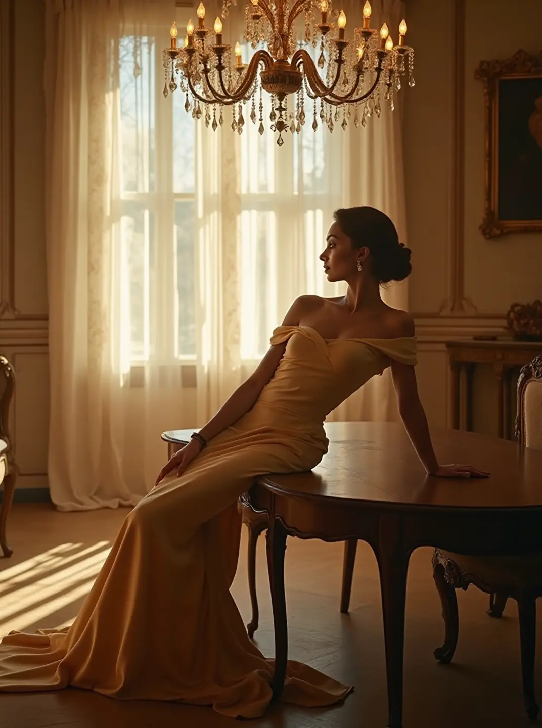 Elegant Vintage Woman