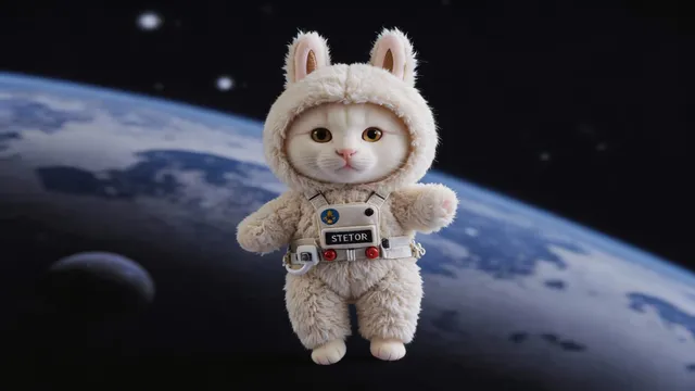 Labubu Astronaut