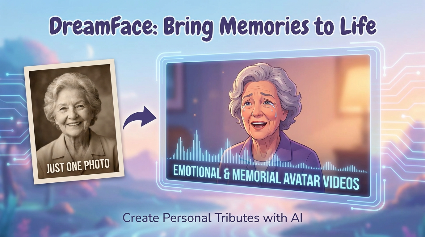 What AI Tool Can Create Emotional or Memorial Avatar Videos From Photos?