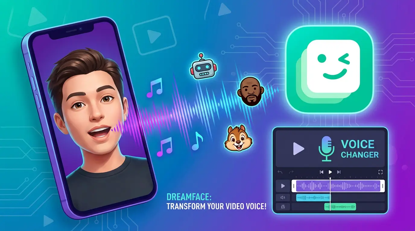 Add Your Own Voice to Grok AI Videos with DreamFace Voice Studio