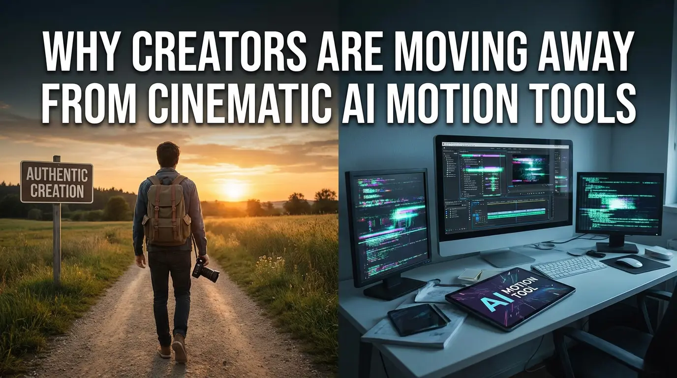 Why Creators Are Moving Away from Cinematic AI Motion Tools
