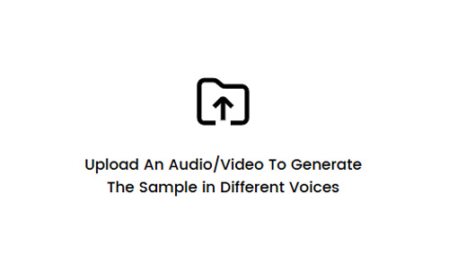 Upload Audio or Video You Can Use