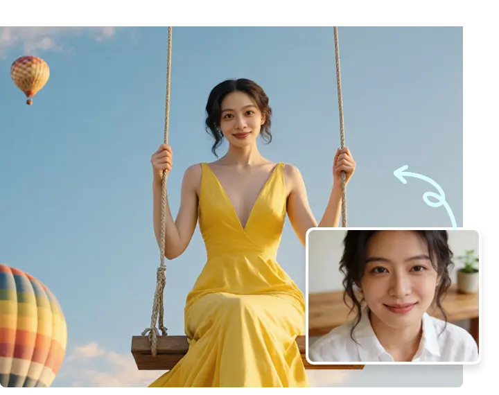 Jedna klapsza Sky Swing Scene