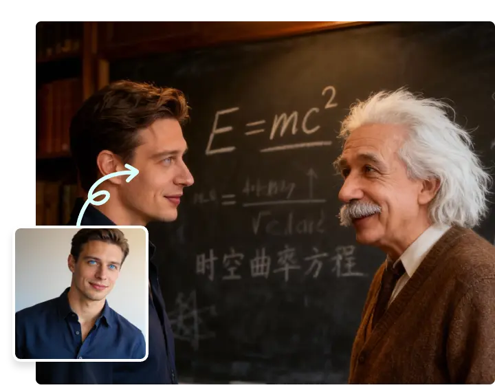 Picha ya Pekee ya Albert Einstein 