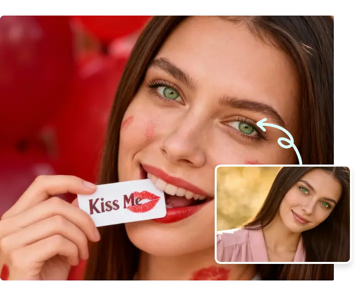 Dettagli e espressione del rossetto 