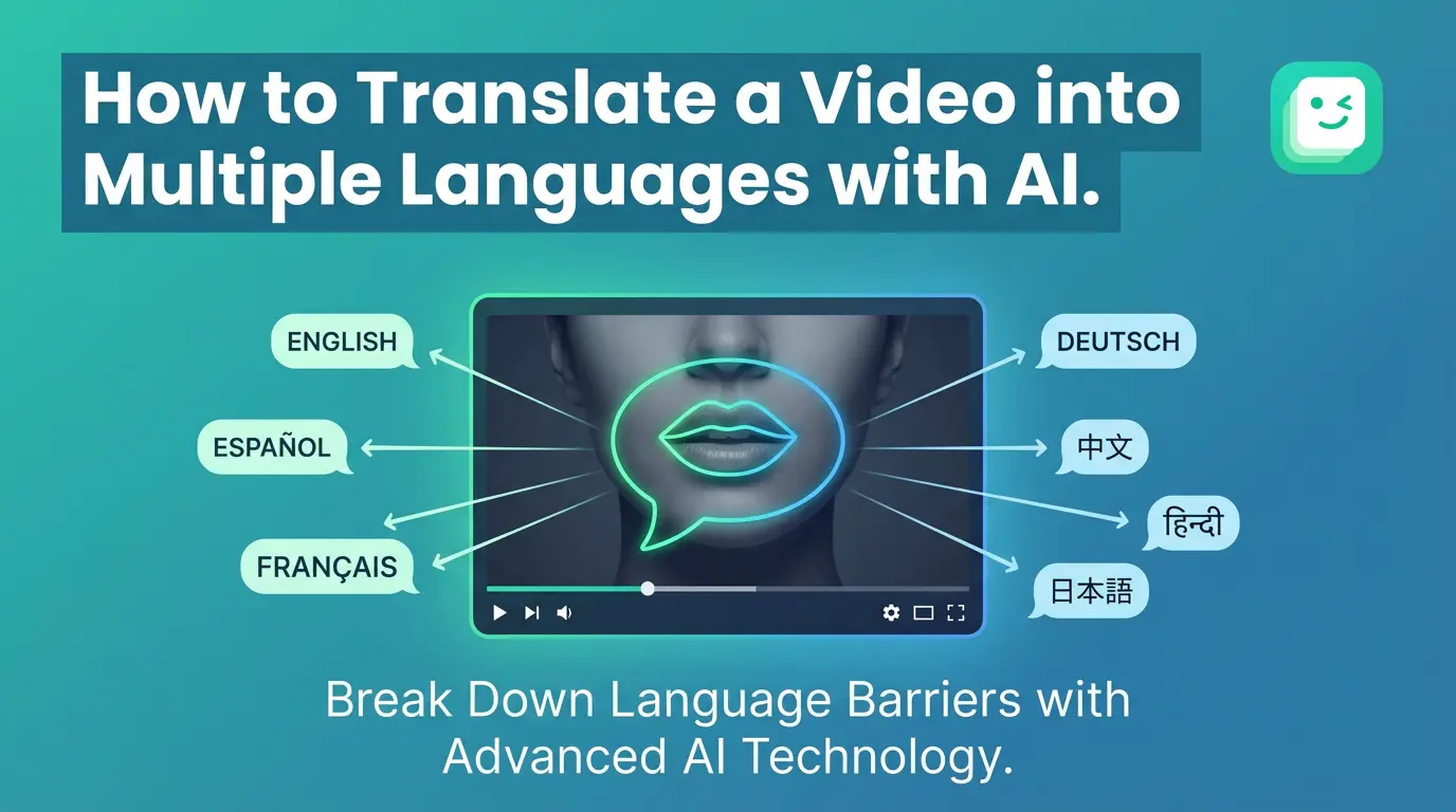 How to Translate a Video into Multiple Languages with AI