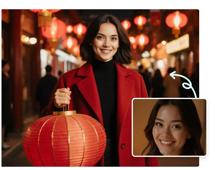 喜庆红装风格