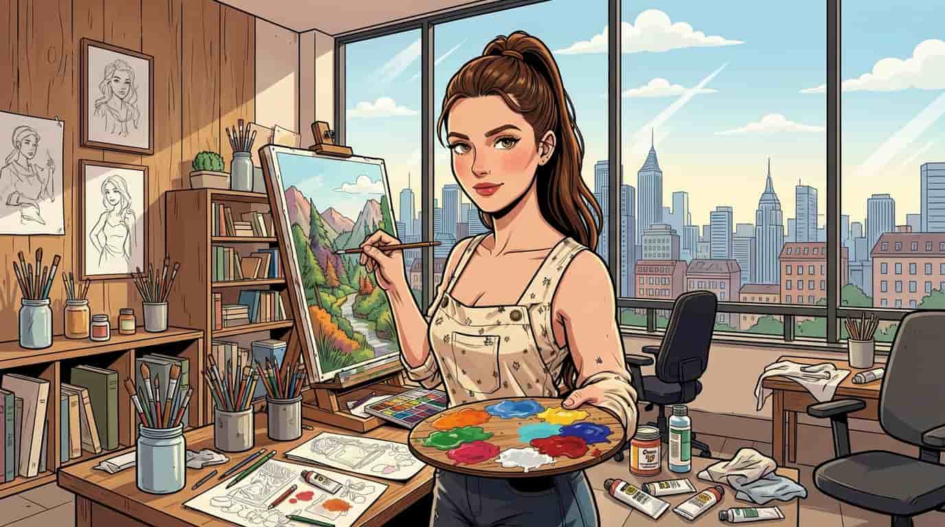 Ressamlar çizgi romanı