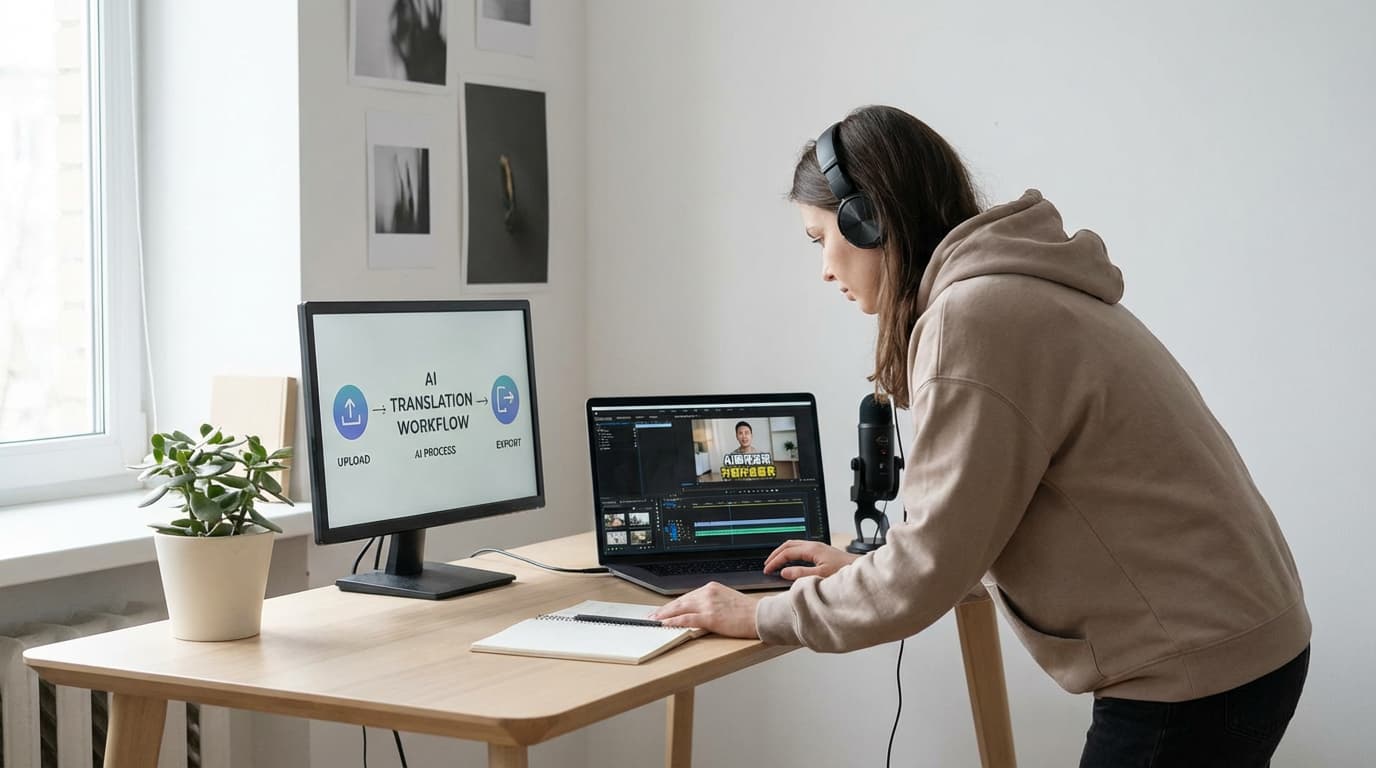 Efficient Video Translation Workflow