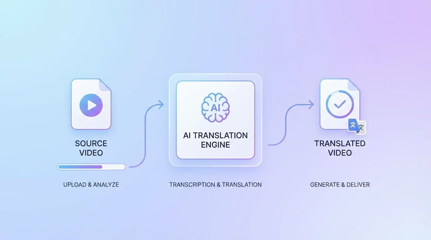 Fast Video Translation Workflow
