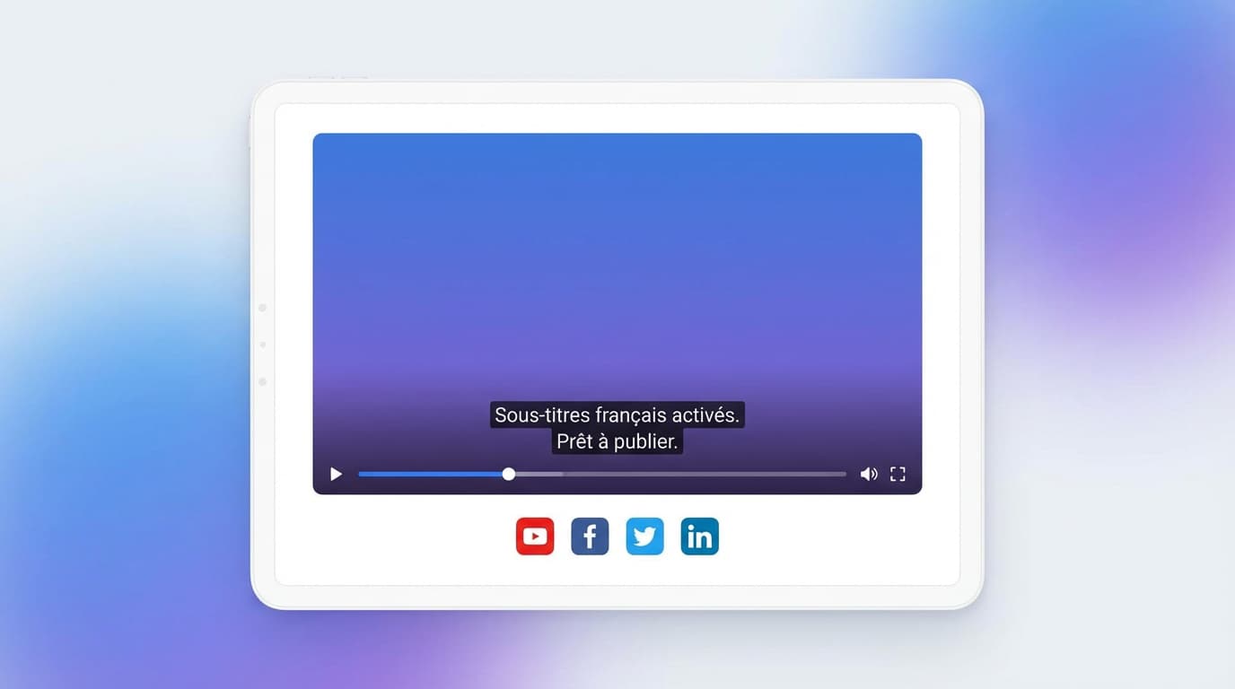 Ready-to-Publish French Videos