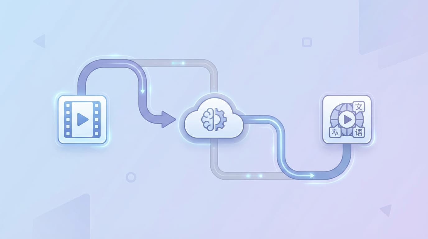 Efficient AI Video Translation Workflow