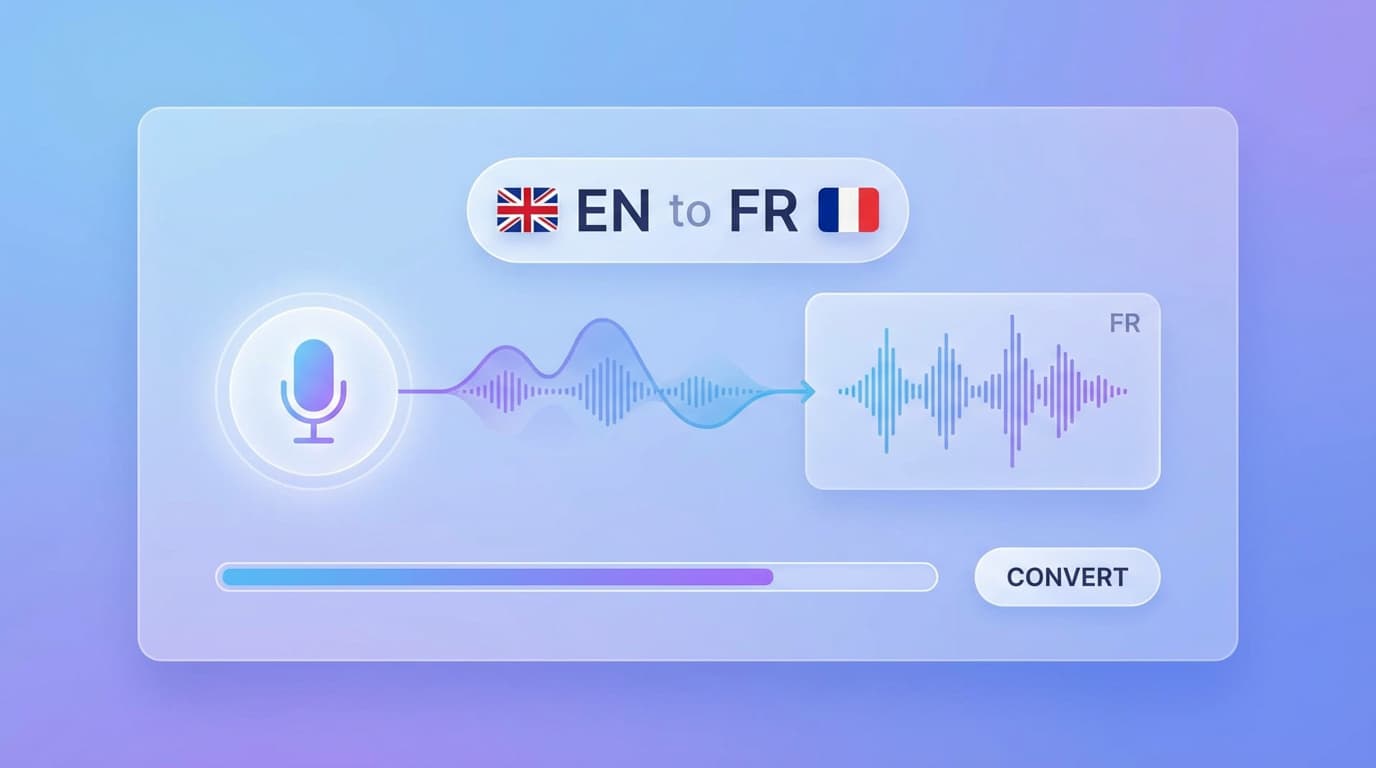 Natural French AI Voice Dubbing